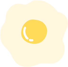 Fried Egg Illustration